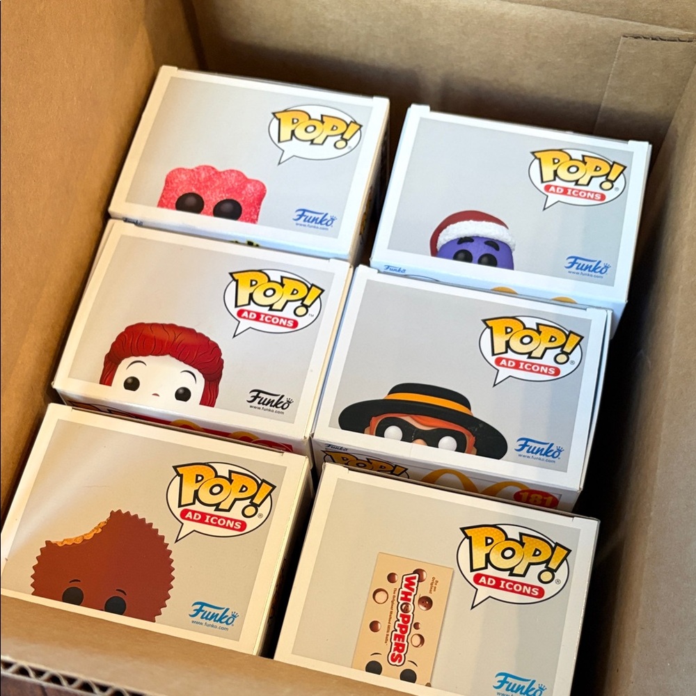 Funko Pop Ad Icons Set - Vibrant Collectibles